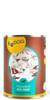 Hund Hundefutter Nassfutter RyDog Vitalmenü Bio-Rind 200g 6 Stück Anifit