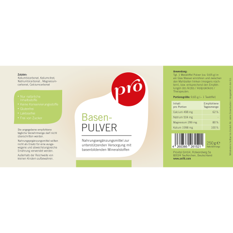 Provital RyVital Per basispoeder 250g 1 Stuk -3- Anifit